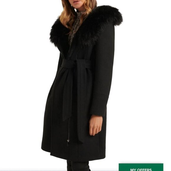 Evernew $250 Winter Wool-blend Coat (Size 2) - Picture 5 of 9